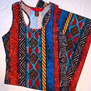 Hot Kiss Aztec Print Bodycon Dress